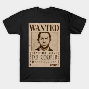 wanted db cooper T-Shirt